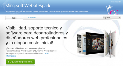 Microsoft lanza WebsiteSpark