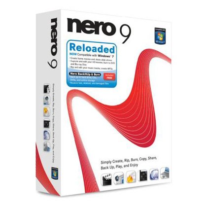 Nero 9 Reloaded, compatible con Windows 7