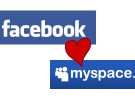 Facebook y MySpace quieren ser amigos