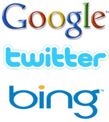 Bing y Google mostrarán los resultados de Twitter