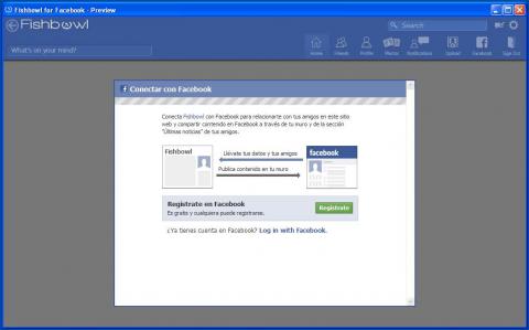 Acceso directo a Facebook desde tu Windows 7 con el nuevo cliente Fishbowl