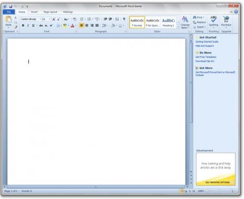 Detalles sobre Office 2010 Starter