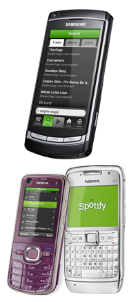 Spotify lanza aplicación para Symbian S60