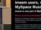 MySpace absorbe imeem