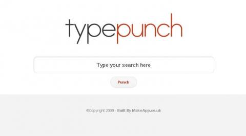 TypePunch, para buscar en muchos sitios a la vez