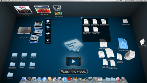 BumpTop: Escritorio 3D para Mac OS X