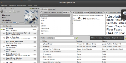 gmusicbrowser, para gourmets de la música que usan Linux