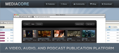 MediaCore: Plataforma libre para publicar vídeos, audio y podcast