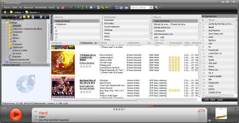 MediaMonkey, excelente organizador y reproductor musical