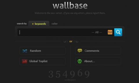 Elige tu fondo de pantalla en Wallbase