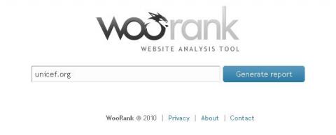 Analiza y optimiza tu sitio web con Woorank