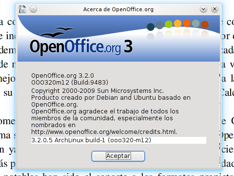 OpenOffice 3.2 ya está disponible