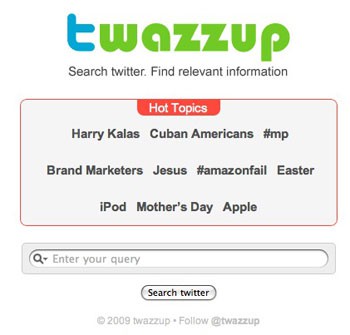 Twazzup, para estar al día en Twitter