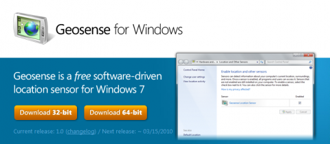 Geosense, o como aprovechar mejor el soporte para sensores de Windows 7