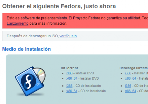 Disponible para descargar Fedora 13 Beta