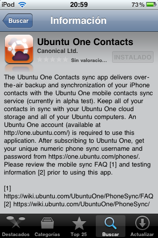 Canonical lanza aplicación de Ubuntu One para el iPhone y el iPad