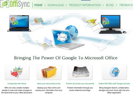 OffiSync, Google Docs y Microsoft Office juntos