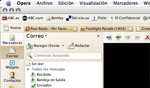 Disponible RC de Opera 10.5 para MacOS X