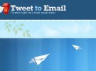 TweetToEmail, para enviar tweets por correo electrónico