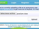 AnyHub, para compartir grandes archivos