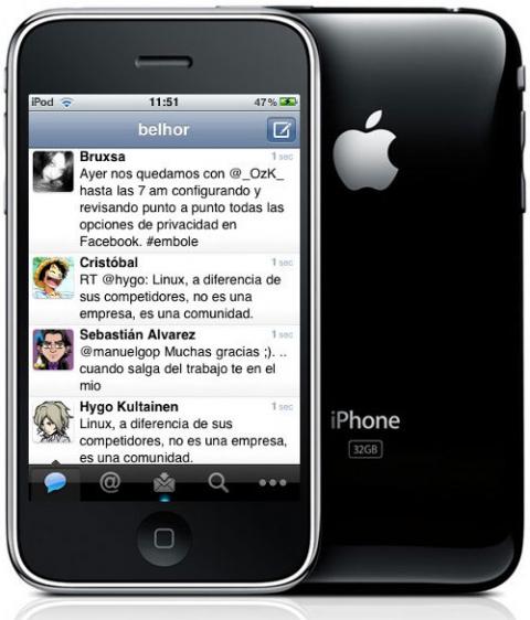 La aplicación oficial de Twitter para el iPhone ya se puede descargar