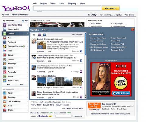 Yahoo! expande su universo social