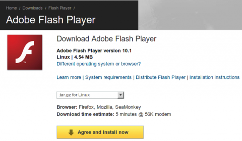 Por fin aparece Flash Player 10.1 y viene con mejoras en el rendimiento