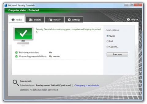 Ya se puede descargar la versión beta de Microsoft Security Essentials 2