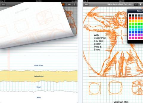 SketchPad para iPad