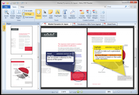 Nitro PDF Reader, una poderosa alternativa al Adobe Reader