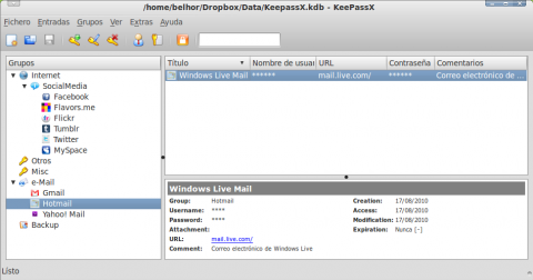 KeePass 2.13 liberado