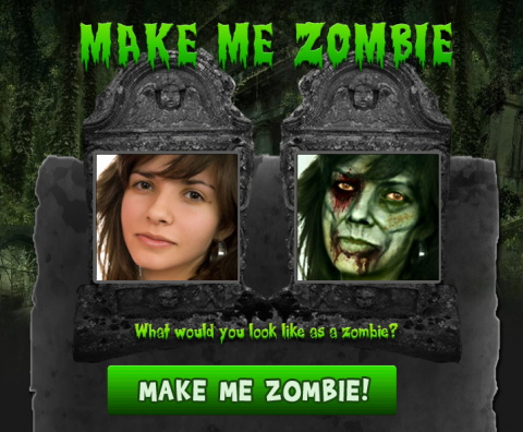 Convierte una imagen tuya en zombie gracias a Make Me Zombie