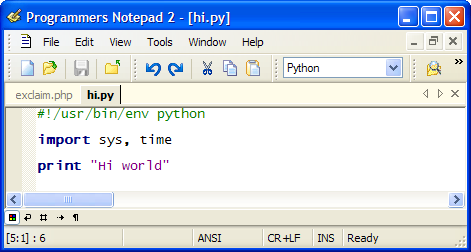 Pnotepad, los programadores ya tienen bloc de notas