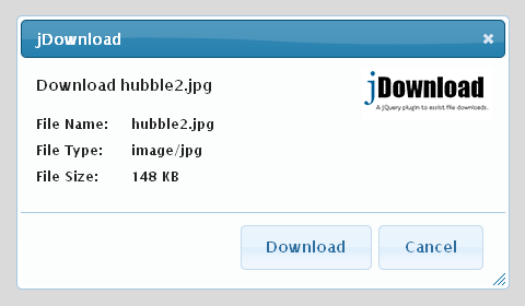 jDownload, plugin de jQuery para ofrecer información sobre descargas de archivos