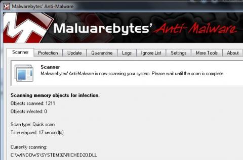 Malwarebytes’ Anti-Malware, o cómo detectar y eliminar más malware