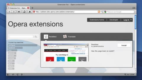 Opera lanza la versión 11 RC 2 de su navegador