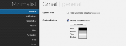 Minimalist Gmail, o cómo modificar el aspecto de Gmail