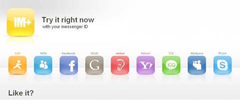 Con IM+ puedes chatear por Facebook, Messenger, Yahoo! y muchas más desde una sola web