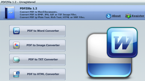 Descarga PDFZilla (herramienta para convertir PDF a formatos editables) gratis