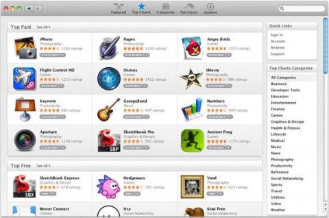 Ya está aquí el Mac App Store con más de 1000 aplicaciones disponibles