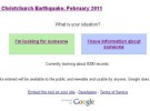 Google ayuda a localizar a víctimas del terremoto de Nueva Zelanda con su Person Finder
