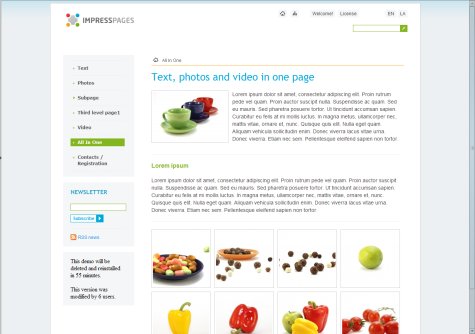 ImpressPages, gran CMS Open Source