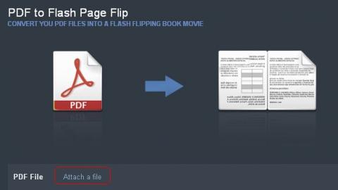 PDF to Flash, tus PDF serán ahora revistas