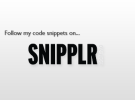 Snipplr, guarda y comparte tu código