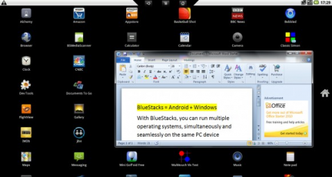 BlueStacks, o cómo ejecutar aplicaciones para Android sobre Windows