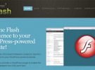 Administra un sitio web basado en Flash con WordPress gracias a Press2Flash