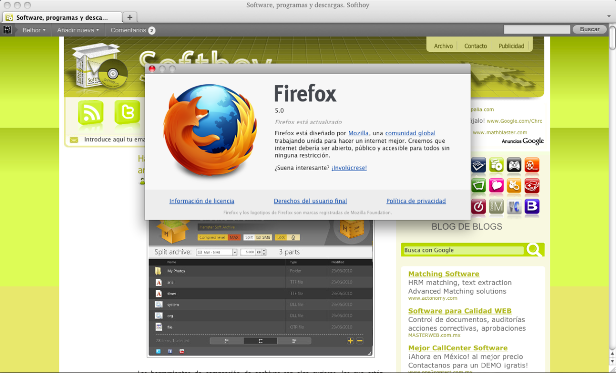 Disponible Firefox 5