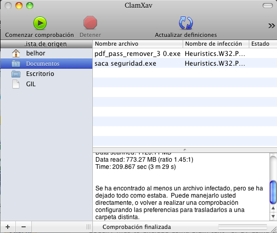 ClamXav: un buen antivirus gratuito para Mac OS X