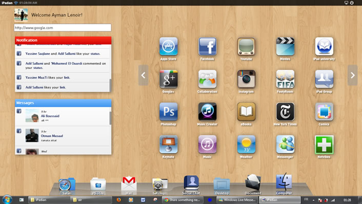 iPadian, o cómo ejecutar aplicaciones para iPad en Windows