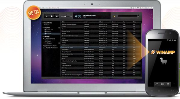 El WinAmp llega a OS X y se renueva para Android